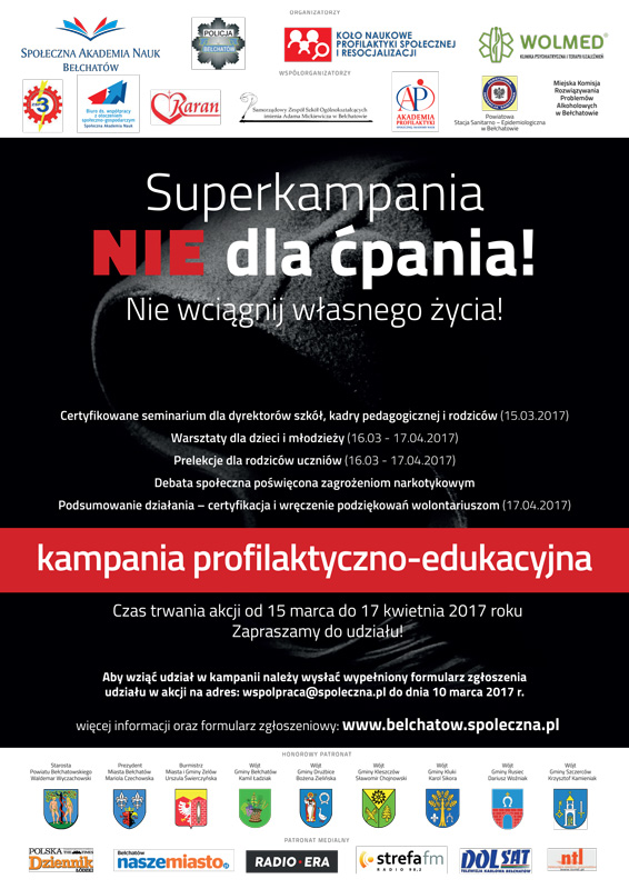 Superkampania - NIE dla ćpania!